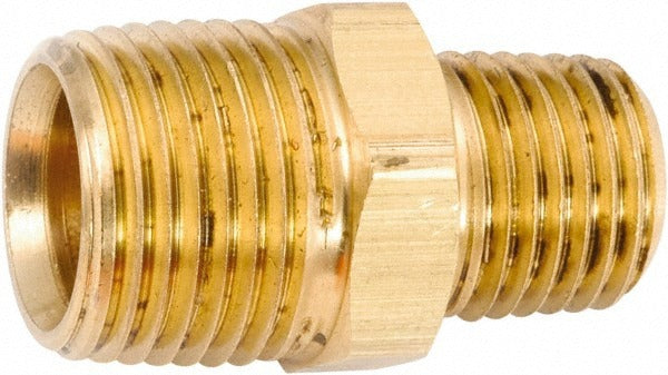 ANDERSON METALS Anderson Metals 756123-0604 Hex Plug 3/8-18 X 1/4-18 Mnpt