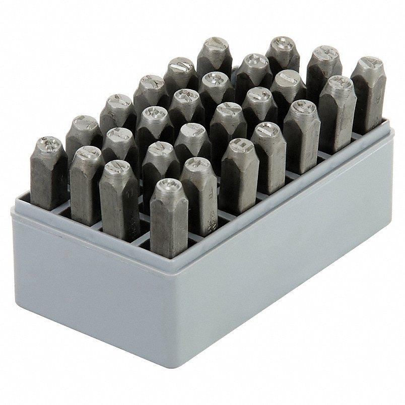 C H HANSON C H Hanson 21051 Hand Stamp Kit a Thru Z 1/4 Inch