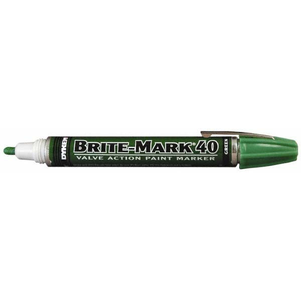 DYKEM Dykem 40004 Oil-based Marker Broad Point Green