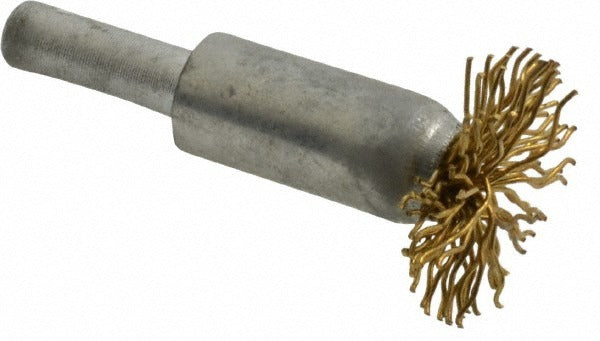 VALUE COLLECTION Value Collection 0401206350-1 End Brush 1 in Brass 15000 Rpm