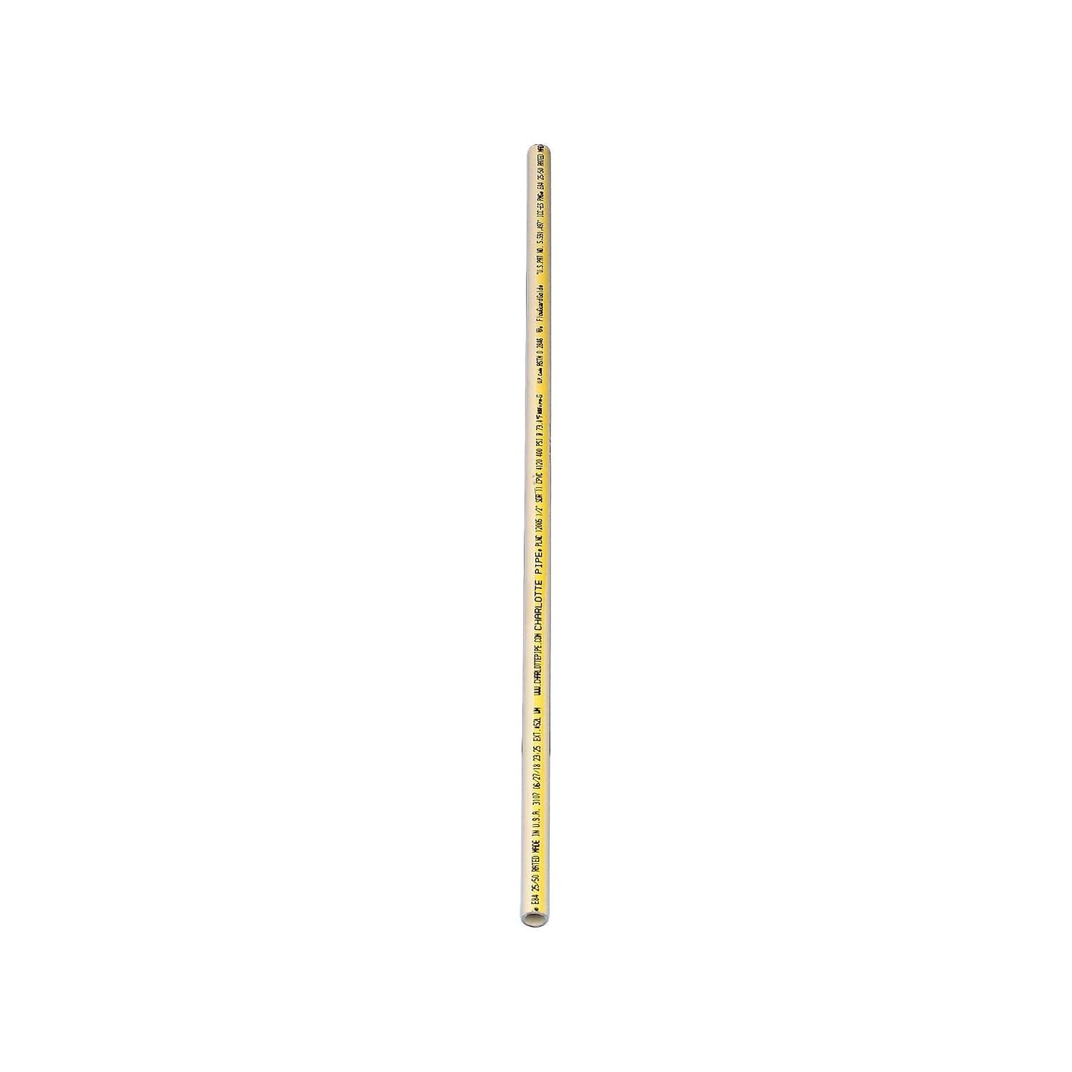 CHARLOTTE PIPE Charlotte Pipe CTS 12005 0200R CPVC CTS SDR11 pipe 1/2 in x 2 ft (1 Each)