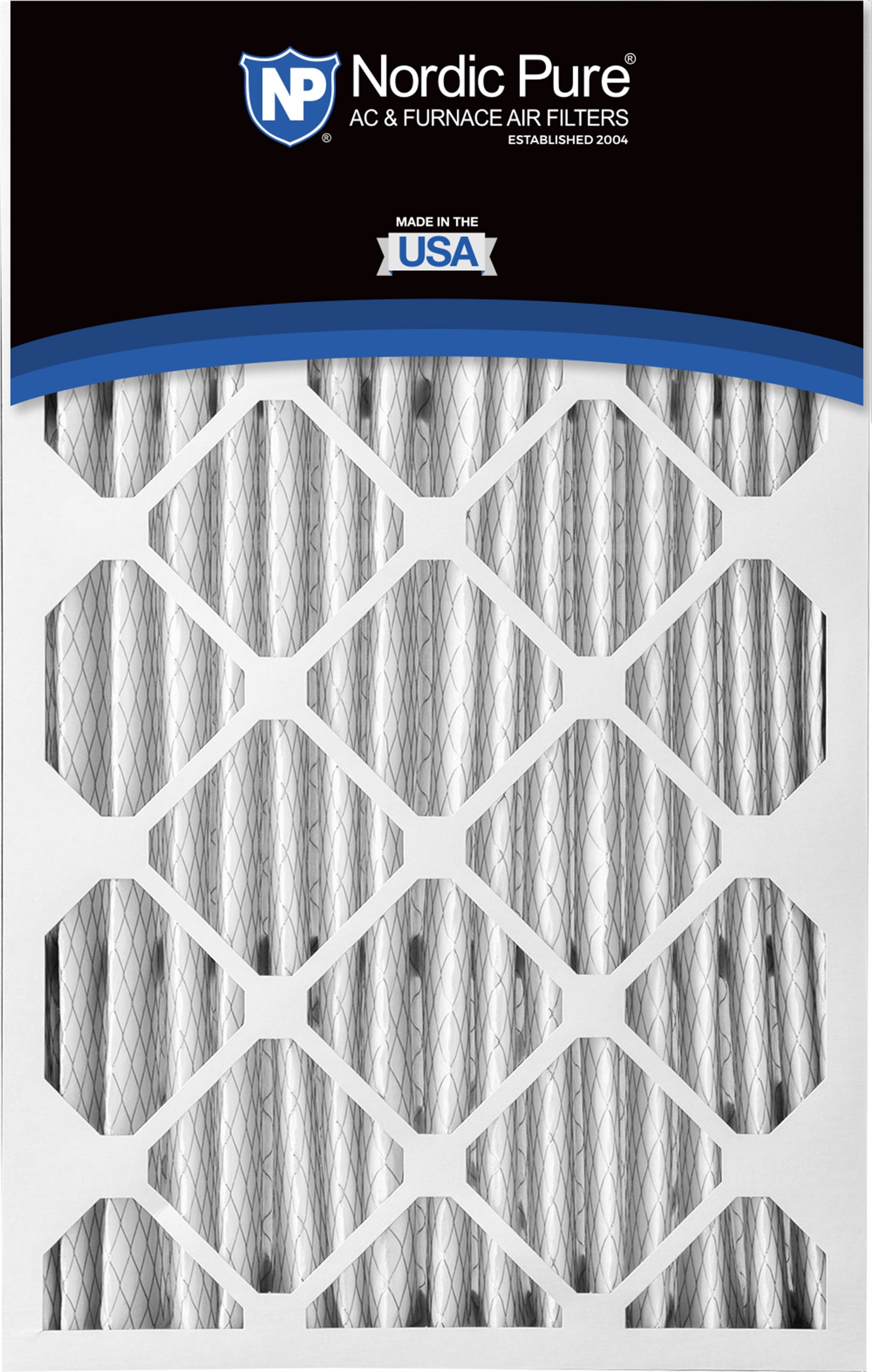 NORDIC PURE Nordic Pure 16x25x5HM10-4 Merv 10 Air Filter 4 Pack