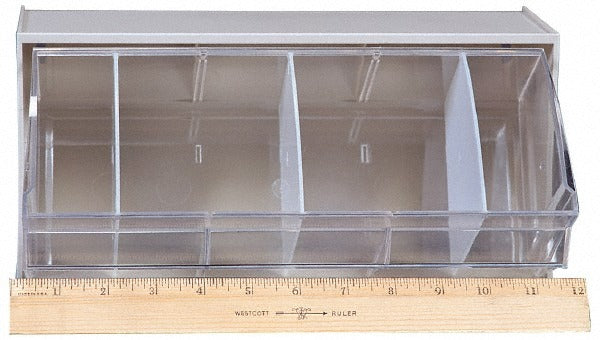 QUANTUM STORAGE SYSTEMS Quantum Storage QTB410IV Tip-out Stacking Bin Organizer