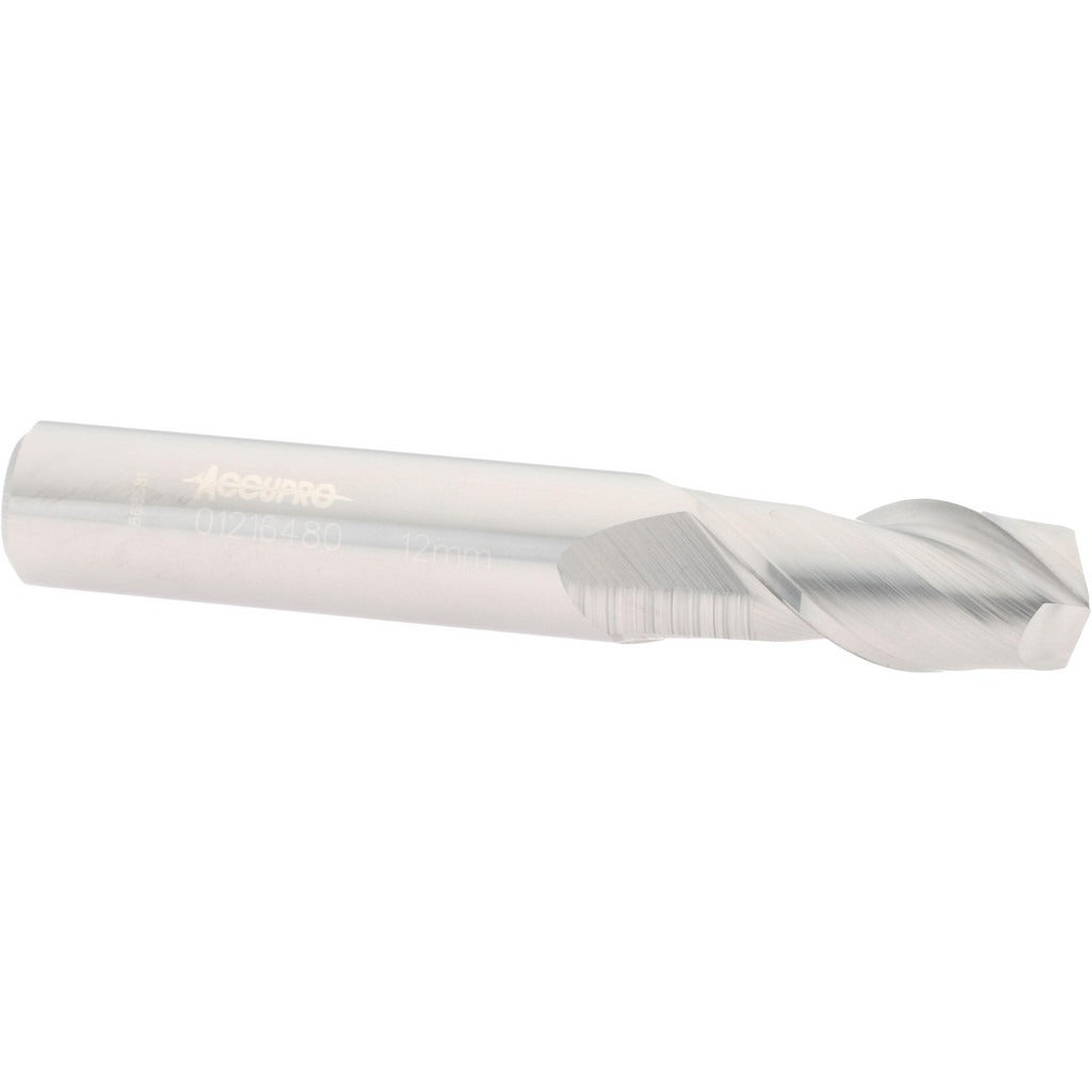 ACCUPRO Accupro 12181455 Square End Mill 0.4724 in 2 Flute Carbide