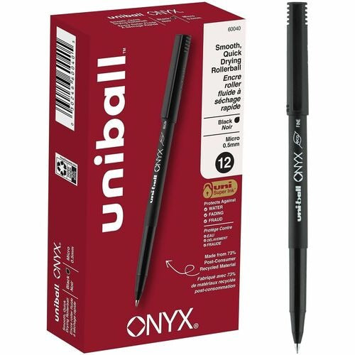 UNI-BALL Uni-ball Corporation UBC60040 Rollerball Pen 0.5mm 12pk