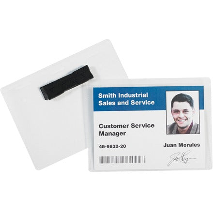 BSC PREFERRED Bsc Preferred BH100 Magnetic Badge Holders 20 Per Case