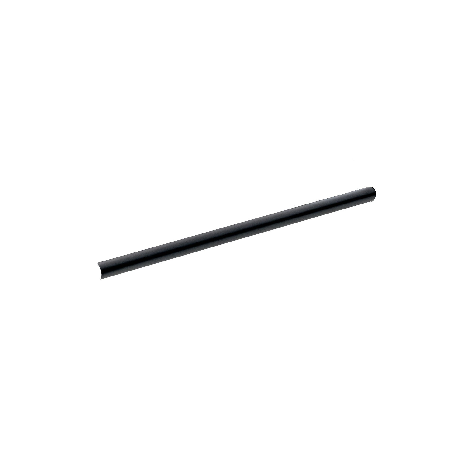 PAMEX Pamex BRBL13018R Round Towel Bar 18 Inches Matte Black
