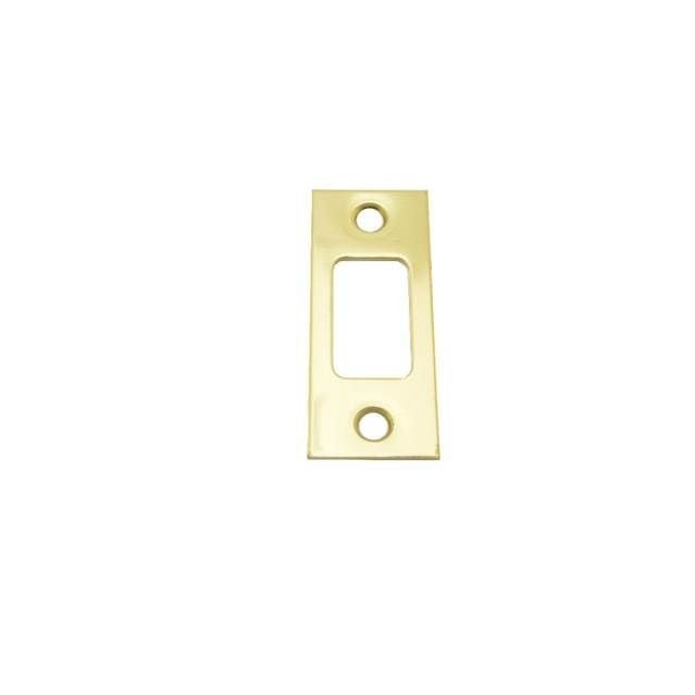 SCHLAGE Schlage Commercial 10094605 Deadbolt Strike Bright Brass