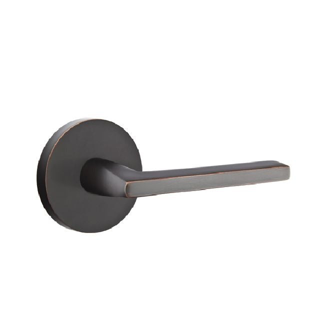 EMTEK Emtek 5059HLOUS10B Helios Lever Dummy Pair Oil Rubbed Bronze