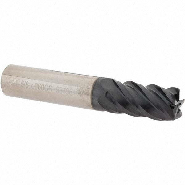 OSG Osg 20556252 Corner Radius End Mill 5/8 in 5 Flute Carbide