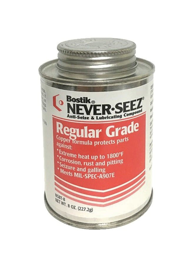 NEVER-SEEZ Never-Seez NSBT-8 Regular Brush Top 8 oz
