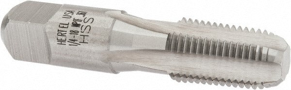 HERTEL Hertel G837530-S Pipe Tap 1/4-18 Nptf 4 Flutes Hss