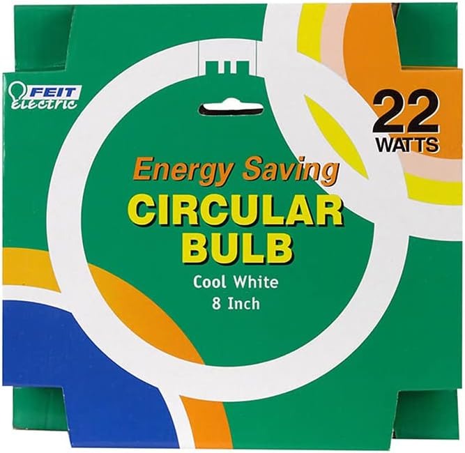 FEIT ELECTRIC Feit Electric FC8T9/CW Compact Fluorescent Bulb 22W (8 in) FC8T9/CW