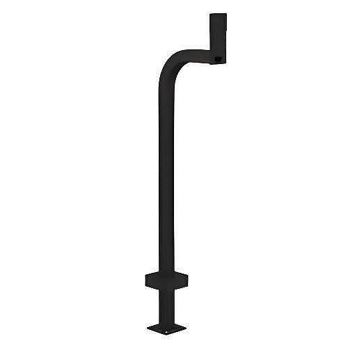 PEDESTAL PRO Pedestal Pro Llc 22PE1-2NIP-01-CRS 48 Inch Steel Gooseneck