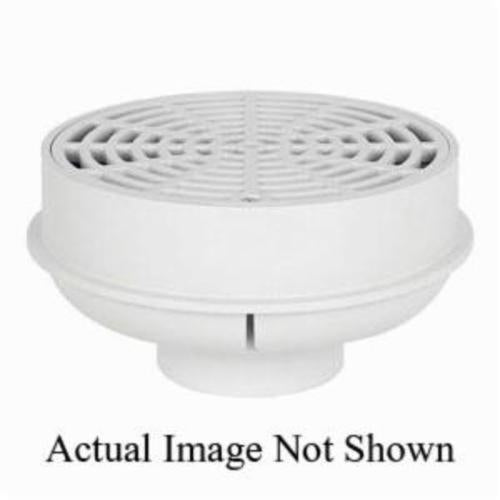 Sioux Chief 841-2PNR QuadDrain Floor Drain With Ring and Strainer, 2 x 3 in