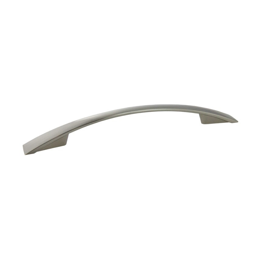 PRIDE INDUSTRIAL Pride Industrial P82104SN Modern Bow Cabinet Pull Satin Nickel