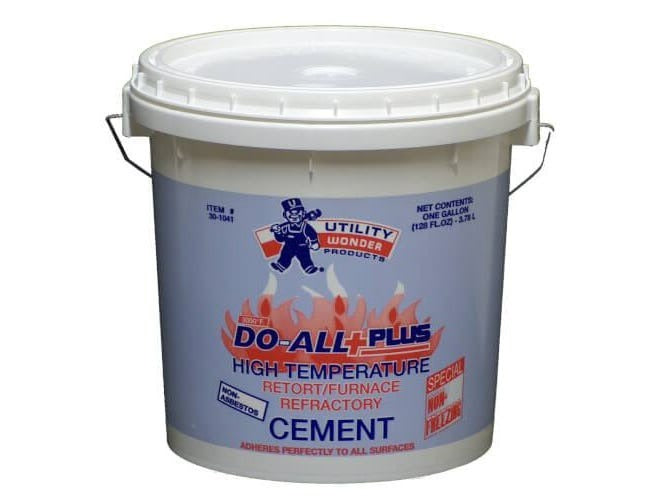 UTILM Utilm 30-1041 Furnace Cement Non-freezing 1 Gallon