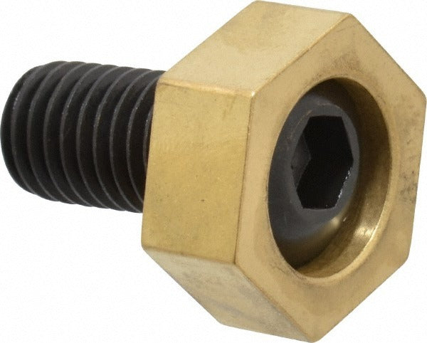 MITEE-BITE Mitee-bite 10210 Symmetrical Hex Clamp 1-3/16 in Brass 4 Pack