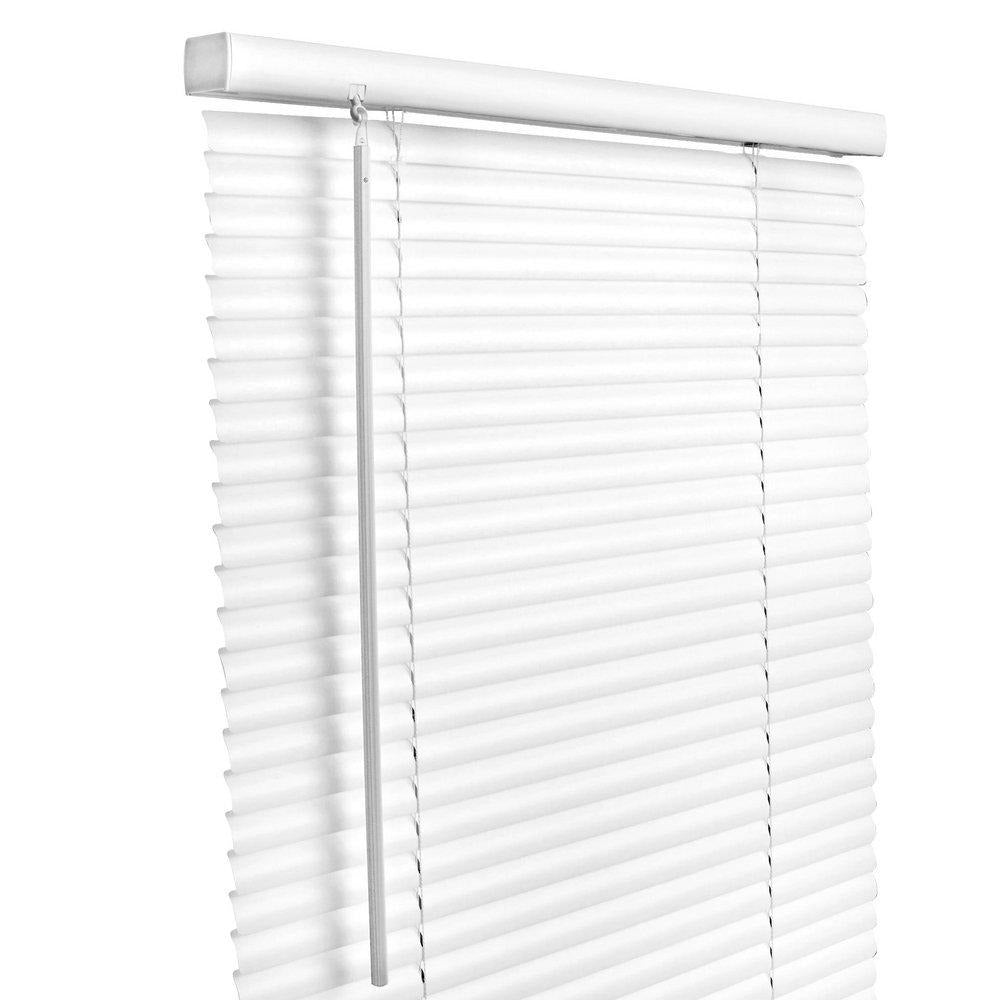 LOTUS & WINDOWARE Lotus & Windoware MLX4648WH 1 inches Vinyl Mini Blind 46 x 48 (Single)