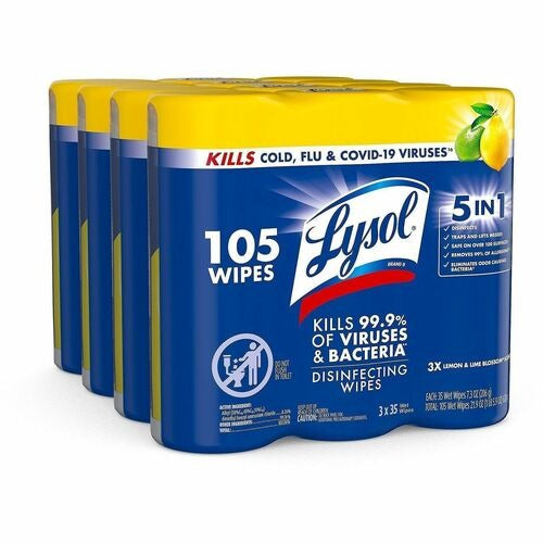 RECKITT Bsc Preferred RAC82159CT Disinfecting Wipes 35 Count 4-pack