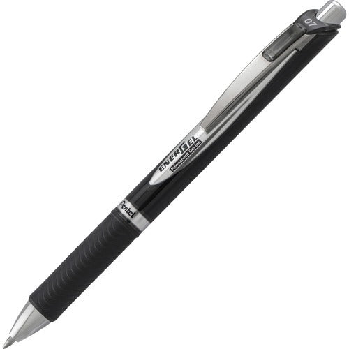 PENTEL Pentel PENBLP77A Retractable Gel Pen 0.7mm Black Ink