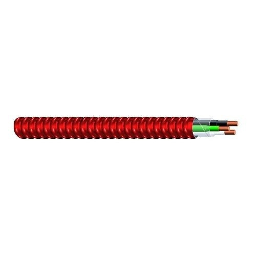 SOUTHWIRE Genesis Cable 55468803 16/2 Solid Thhn Mc Cable Red 1000 Ft