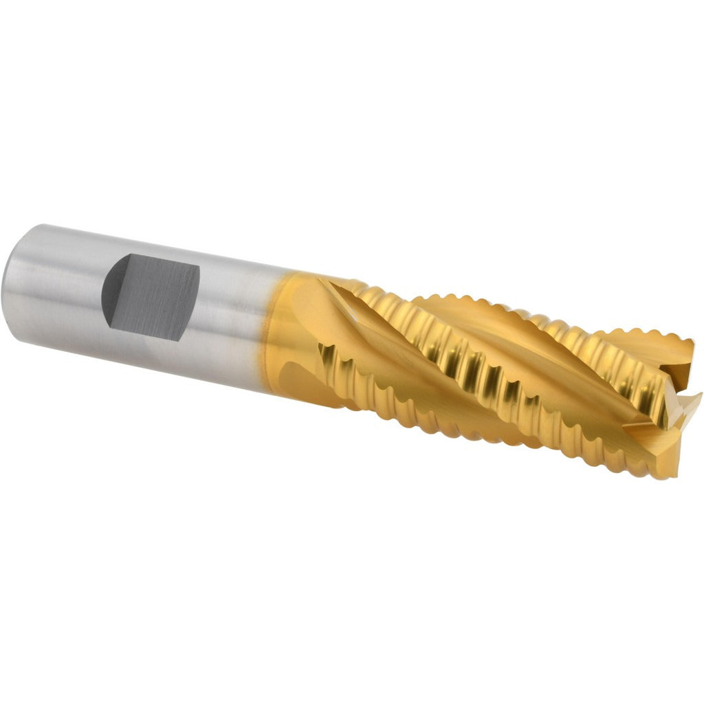 HERTEL Hertel 91193102 Roughing End Mill 13/16 in Cobalt Tin