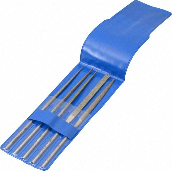PFERD Pferd 15842052 Diamond Needle File Set 5 Piece Medium