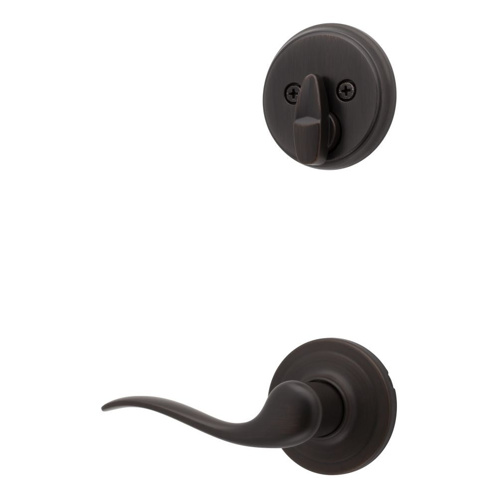 KWIKSET Kwikset 971TNLLH-11P Tustin Lever Trim Left Hand Venetian Bronze
