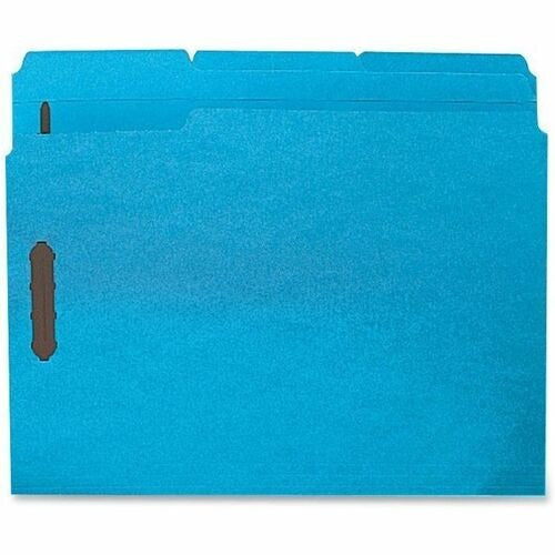 BUSINESS SOURCE Business Source BSN17267 Fastener Folder Letter Blue Box 50