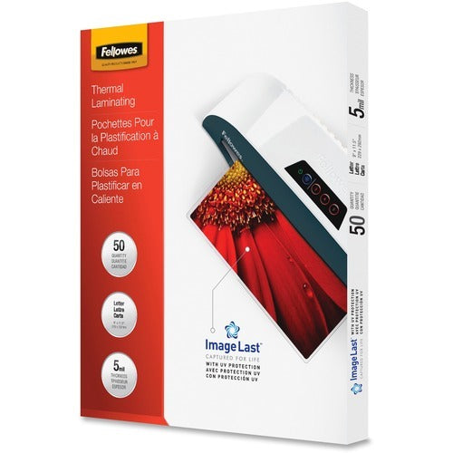 FELLOWES Fellowes FEL5204002 Laminate Pouches 5 Mil Letter Size 50 Pack