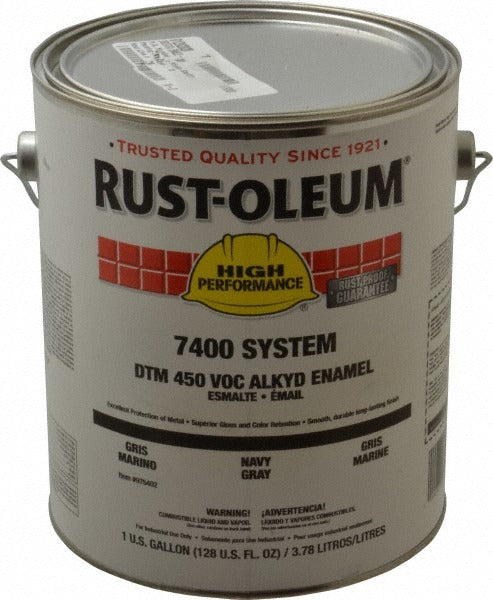 RUST-OLEUM Rust-oleum 975402 Alkyd Enamel Paint Navy Gray Gloss 1 Gal