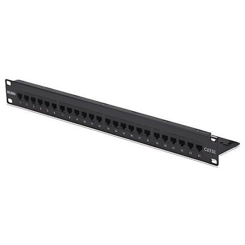 BELDEN Belden Inc. DC5PPF1U24BK Cat5e Patch Panel 1U 24-port