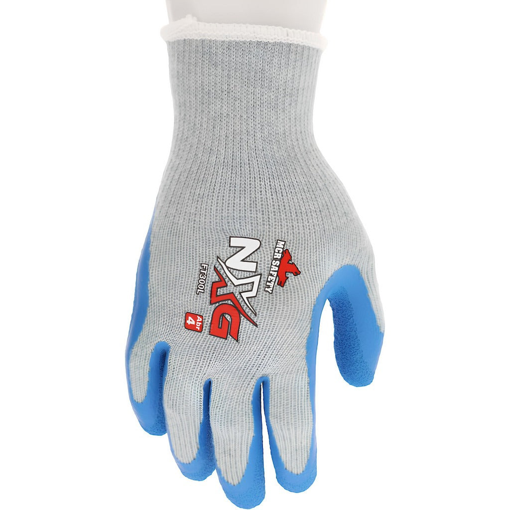 MCR SAFETY Mcr Safety FT300S Work Gloves Small Latex Coated