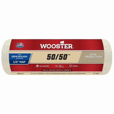 WOOSTER Wooster Brush R295-9 Roller Cover 9in 1/2in Nap 50/50