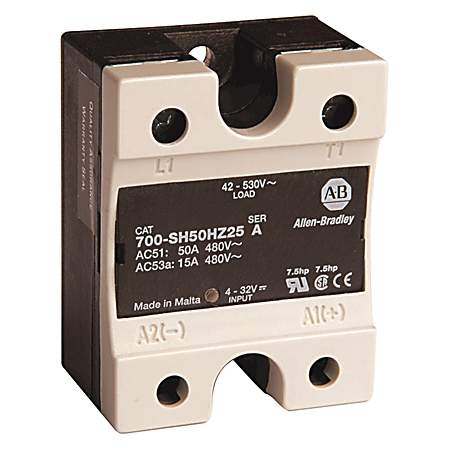 Allen-Bradley 700-SH25HZ25 Hockey Puck Solid State Relay