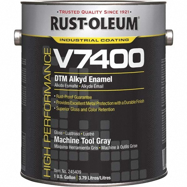 RUST-OLEUM Rust-oleum 245409 Alkyd Enamel Paint Gloss Machine Tool Gray