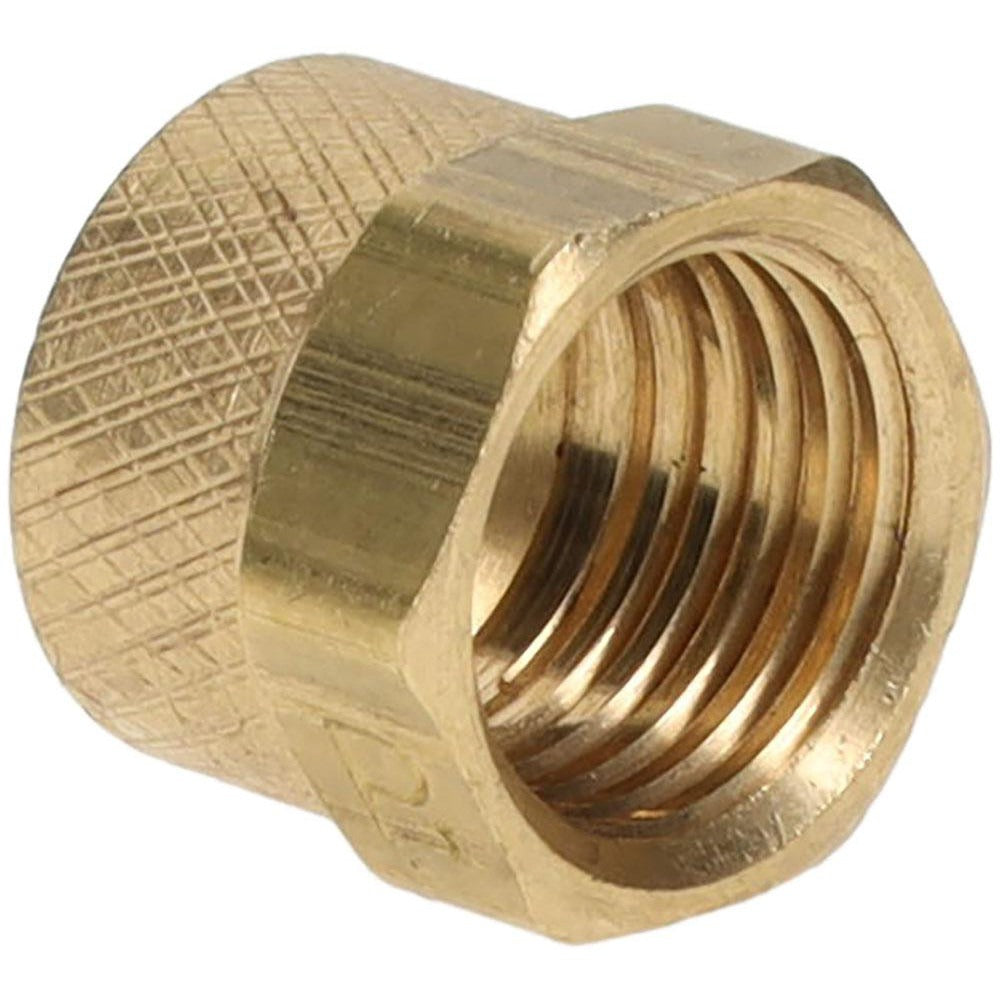 PARKER Parker 61PN-4 Compression Tube Nut Brass 1/4 in 150 Psi