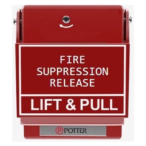 POTTER Potter Electric 1000403-10 Fire Suppression Pull Station