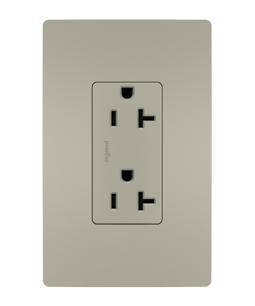 Legrand TR26352RNICC6 Radiant 20A TR Duplex Receptacle