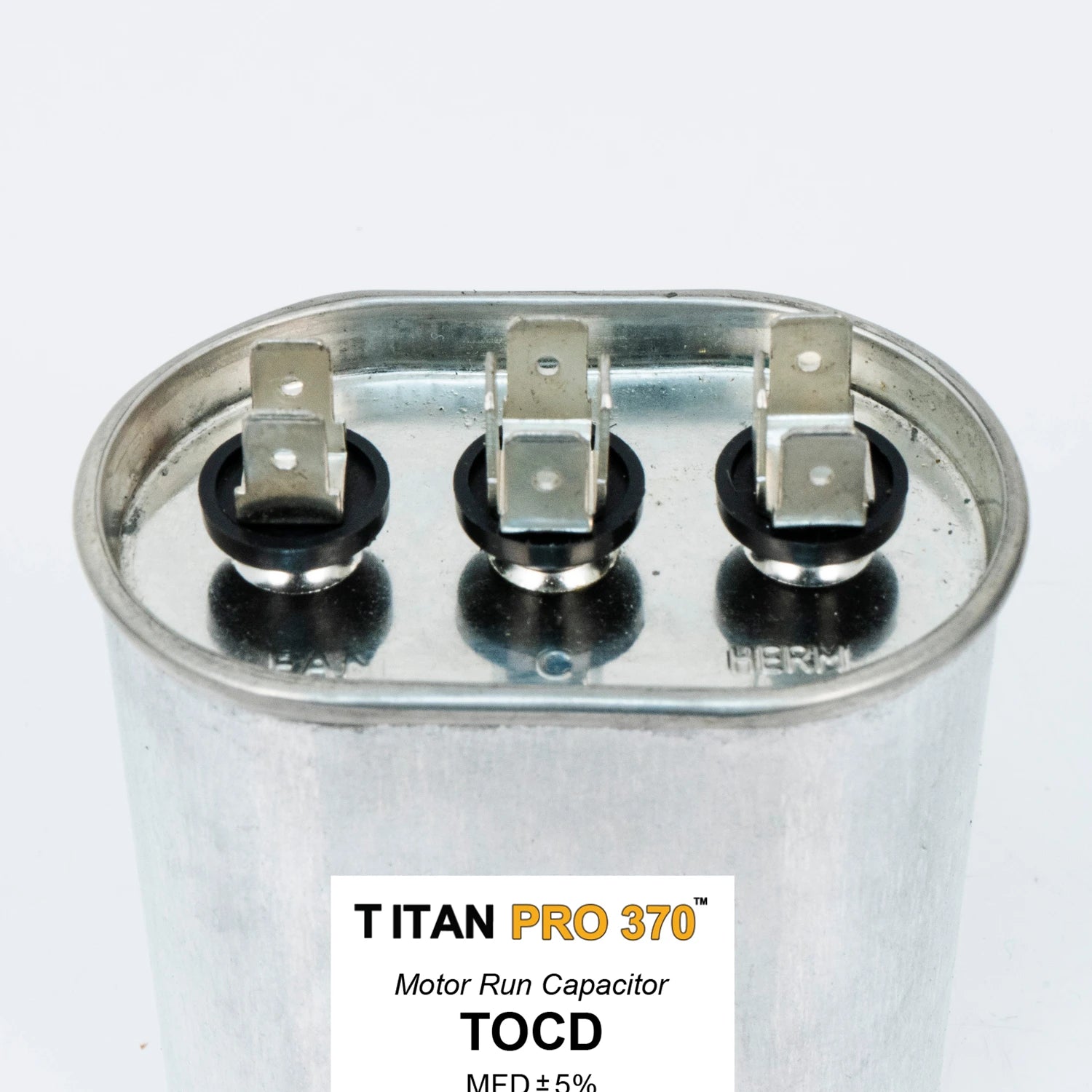TITAN PRO Titan Pro TOCD305 Run Capacitor 370V (30+5 MFD Oval) Replacement TOCD305