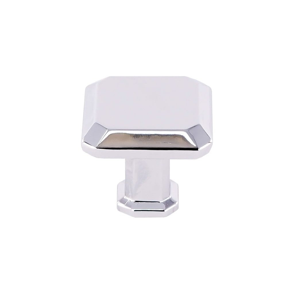 PRIDE INDUSTRIAL Pride Industrial K92230PC Square Cabinet Knob Polished Chrome