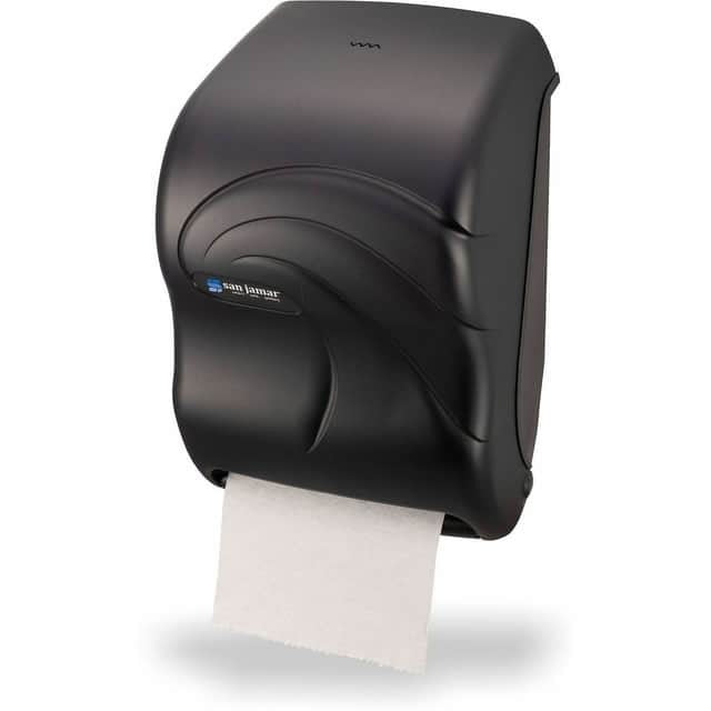 SAN JAMAR San Jamar SJMT1390TBK C-Oceans Tear-N-Dry Touchless Towel Dispensr 4 D batteries (2 roll capacity)