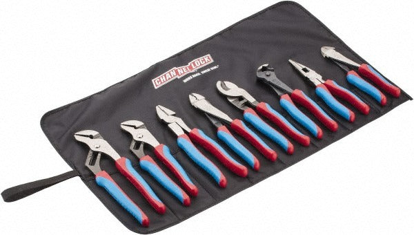 CHANNELLOCK Channellock CBR-8 Plier Set 8 Piece with Tool Roll