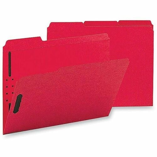 BUSINESS SOURCE Business Source BSN17269 Fastener Folder Red 50 Box