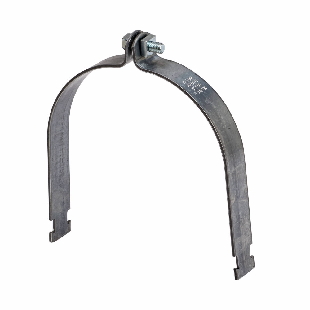 B-Line B2015PAAL B-Line B2015PAAL(3RGD 3 1/2OD) Pre-Assembled Aluminum Pipe and Rigid Conduit Clamp