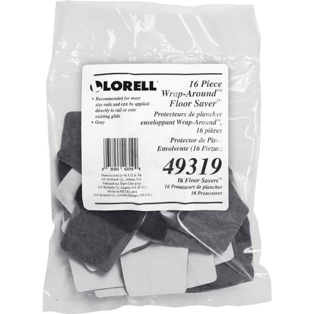 LORELL Lorell LLR49319 Wraparound Floor Savers 16 Pack
