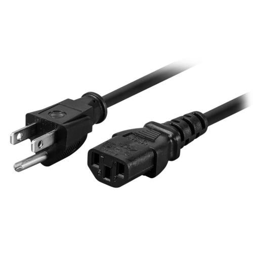 VIDEO GAMING Video Gaming OS-7364-1 Three Prong Power Cord 6 ft