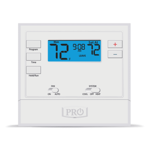 PRO1 IAQ PRO1 IAQ PRO1-T605-2 Single-Stage Programmable Thermostat