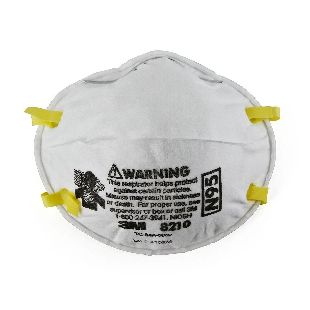 3M 3M 7100132742 8210 Particulate Respirator N95 (160 per Case)